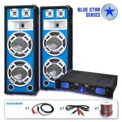 Electronic-Star Set PA Seria Blue Star "Basskern" 2800 W (BS-Basskern) (BS-Basskern)