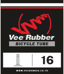Vee Rubber 47/54-305 16x1, 75/2, 125 AV dobozos Vee Rubber kerékpár tömlő