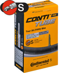 Continental Tour28 Slim S42 28/37-622 dobozos Continental kerékpár tömlő