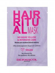 Dermacol Hair Ritual No More Yellow Mask mască de păr 15 ml pentru femei