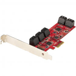 StarTech 10x SATA bővítő kártya PCIe (10P6G-PCIE-SATA-CARD)