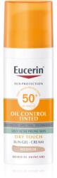 Eucerin Sun Oil Control Tinted gel cremă pentru plajă SPF 50+ culoare Medium 50 ml