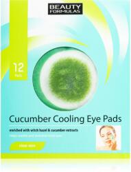 Beauty Formulas Clear Skin Cucumber Cooling regeneráló maszk szemre 12 db
