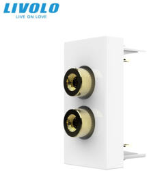 LIVOLO Modul priza cu mufa redare sunet 1M Livolo (VL-FCSD-1WP)
