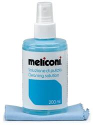 MELICONI C 200 képernyő tisztító folyadék 200ml és mikroszálas törlőkendő (621001) - bestbyte