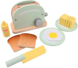 joueco Set din lemn Joueco - Toaster, cu accesorii (80119)