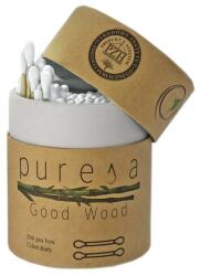 Puresa Good Wood Bețișoare igienice din bumbac, albe - Puresa Good Wood 200 buc