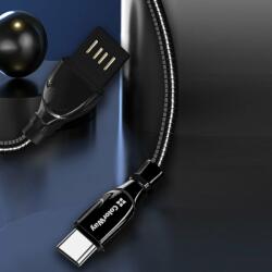 USB 3.1 Type-C(M) / USB 3.0 A(M) 1m fekete ColorWay CW-CBUC015-BK