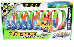 Magic Toys Track Racing 360°-os szuper hurok versenypálya 2db kisautóval (MKK332196)
