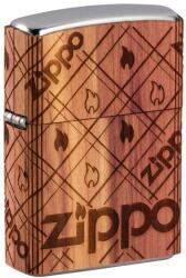 Zippo Öngyújtó, WOODCHUCK USA Zippo Cedar Wrap 49331