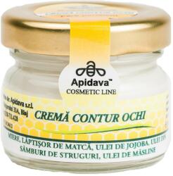 Apidava Cosmetic Line Szemkörnyékápoló krém mézzel, jojobaolajjal és méhpempővel, 30 ml