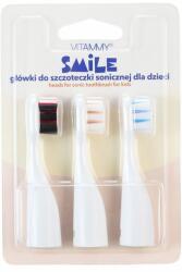 Vitammy Set 3 rezerve periuta de dinti VITAMMY Smile TH1804-3, Set I, Crem (smileset1)
