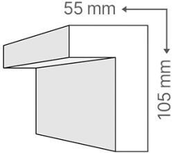 ANRO MN-101/E Minimal design stukkó (MN-101/E XPS)