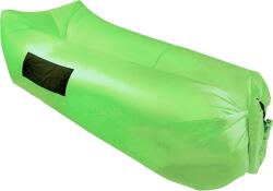 TEMPO KONDELA Felfújható babzsák|lazy bag, zöld, LEBAG