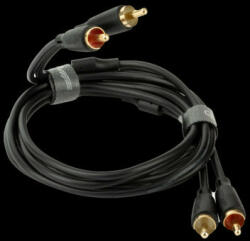 QED Cablu QED CONNECT Phono to Phono, 2 x RCA - 2 x RCA 0.75m (QE8101)