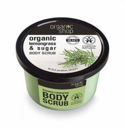 Organic Shop Ingrijire Corp Lemongrass Body Scrub 250 ml