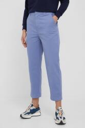 Gap pantaloni femei, culoarea violet, drept, high waist PPYY-SPD0BD_54X