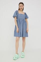 Levi's rochie jeans mini, evazati PPYY-SUD0U9_55X (A1872.0000)