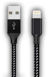 Stansson MFI 1m USB - Lightning fonott kábel (CA-163) - hyperoutlet