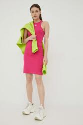 Adidas rochie Adicolor HG6166 culoarea roz, mini, mulata PPYY-SUD1MH_43X