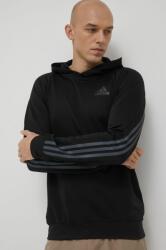 Adidas hanorac de jogging Run Icon HE2472 barbati, culoarea negru, cu imprimeu PPYY-BLM0M8_99X