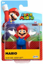 JAKKS Pacific Figurina Articulata, Nintendo Mario, Mario Open Arm , 6 Cm - Jakks Pacific Hong Hong Ltd (40128)