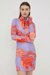 Adidas rochie HC4598 culoarea violet, mini, mulata PPYY-SUD1DT_48X