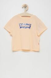 Levi's tricou de bumbac pentru copii culoarea roz PPYY-TSG0ER_03X
