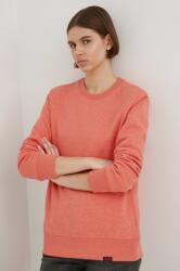 Superdry bluza femei, culoarea portocaliu, neted PPYY-BLD10Y_32X