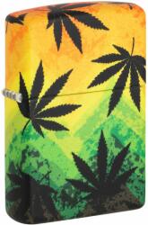 Zippo Öngyújtó, Cannabis Design 49806 - fantasticstore