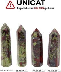  Obelisc Jasp Sangele Dragonului Mineral Natural 1 Varf - 1 Buc - concepttropic - 37,00 RON