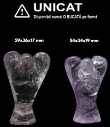 Inger din Ametist Natural - 54-59 x 34-36 x 17-19 mm - 1 Buc