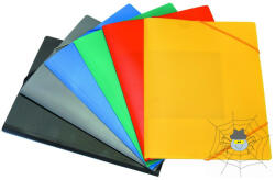  Műanyag A/4 gumis mappa - kék