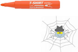 ICO Textilmarker ICO T-Shirt flour narancs - spidershop