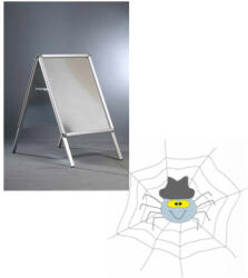 Antra-Mark Megállító tábla 2xB2, fém hátlap Antra-Mark - spidershop