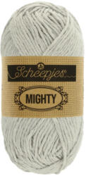 Scheepjes Mighty 760 Desert - világos szürke pamut-juta fonal