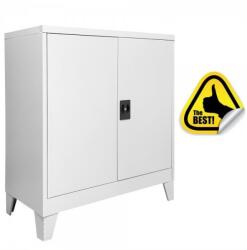 Plus Mobilier Dulap metalic Premium Asamblat 2 rafturi UNELTE/SCULE 900x400x1320 mm (LxlxH), 50 kg/polita, inchidere 3 puncte, PLUS gri 2 2 900x400x1200 50 kg Dulap metalic scule/unelte Da (61004053) Dulap arhivare