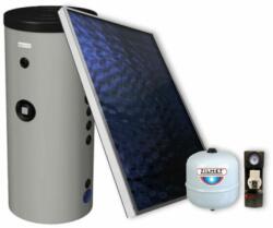 Blautech Pachet Solar - Preparare Apa Calda Menajera Pentru 3-4 Persoane, Colector Plan 3.6 M2 Blautech