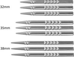 Harrows Varf otel Ridge Machined Silver Harrows (SD50010)