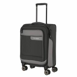 Travelite Viia antracit 4 kerekű kabinbőrönd (92847-04)