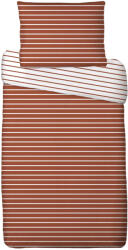 4-Home Lenjerie de pat din bumbac Dungi, muștar, 140 x 220 cm, 70 x 90 cm, 140 x 220 cm, 70 x 90 cm