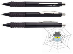 ICO Golyóstoll ICO Apollo K műanyag nyomógombos fekete 0, 8 mm - spidershop