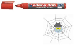 edding 360 táblamarker 1, 5-3 mm, kerek hegy - piros