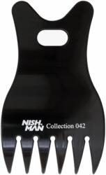 NISHMAN NISH MAN - Pieptene aranjat parul frizerie/coafor - 042