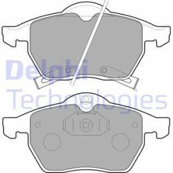 DELPHI set placute frana, frana disc DELPHI LP1731 (LP1731)