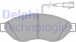 DELPHI set placute frana, frana disc DELPHI LP2498 (LP2498)