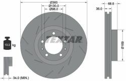 TEXTAR Disc frana TEXTAR PRO+ 92214005 (92214005)