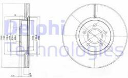 DELPHI Disc frana DELPHI BG4056C (BG4056C) - automobilus