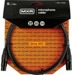 MXR Dunlop MXR DCM5 Fekete 1, 5 m XLR-XLR