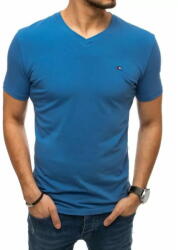 Dstreet Férfi egyszínű póló RAY kék rx4790 XXL